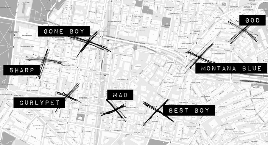X locations